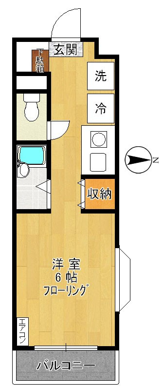 エスポワール９１の間取り