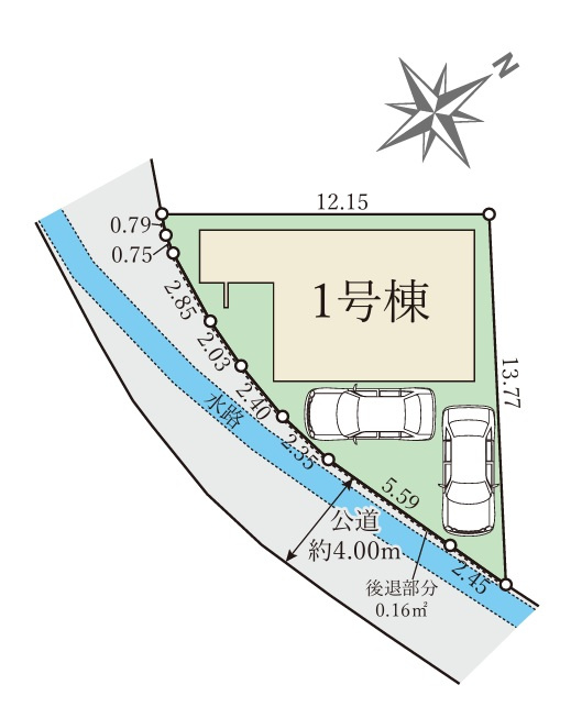 加古川市加古川町溝之口　　JR「加古川駅」徒歩13分の区画図