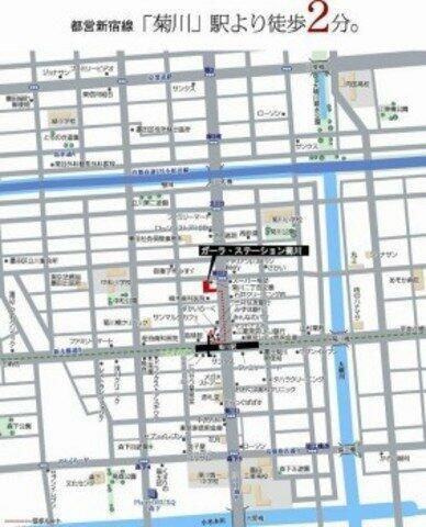 ガーラ・ステーション菊川の地図