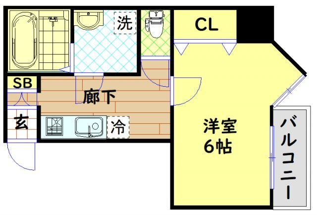 【間取り】 | Blue西長堀