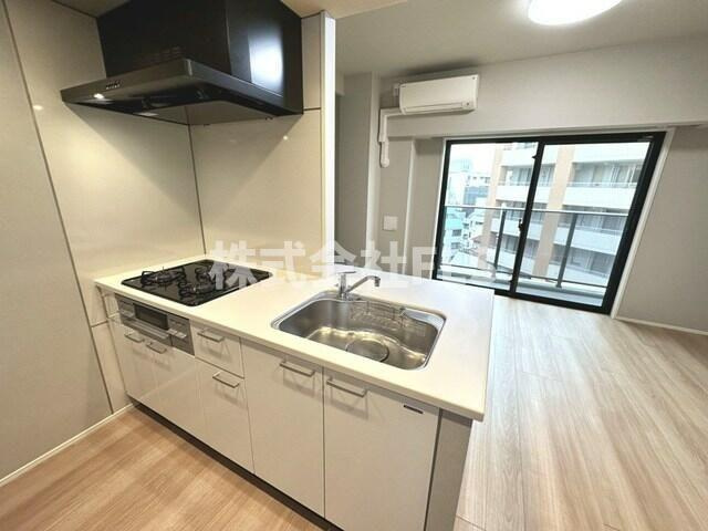 中央区東日本橋２丁目の賃貸マンションのキッチン