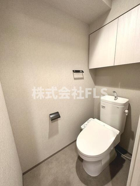中央区東日本橋２丁目の賃貸マンションのトイレ