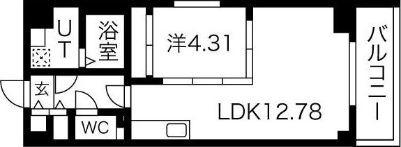 S-FORT熱田花町の間取り