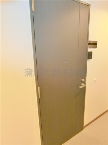 カーサ新蒲田の玄関