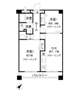 【間取り】 | KS柿生(ケーエスカキオ)