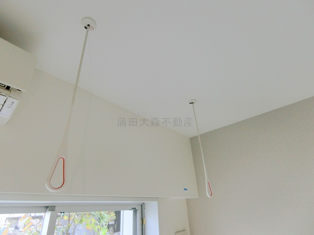 レアライズ蒲田の設備|室内物干し