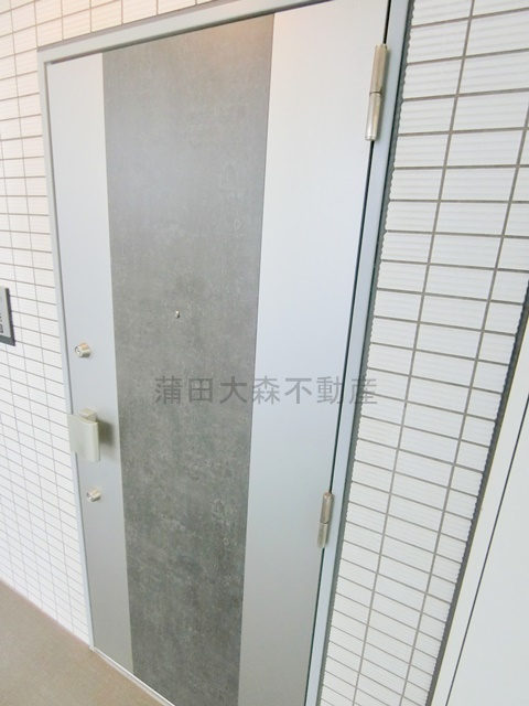 レアライズ蒲田の玄関
