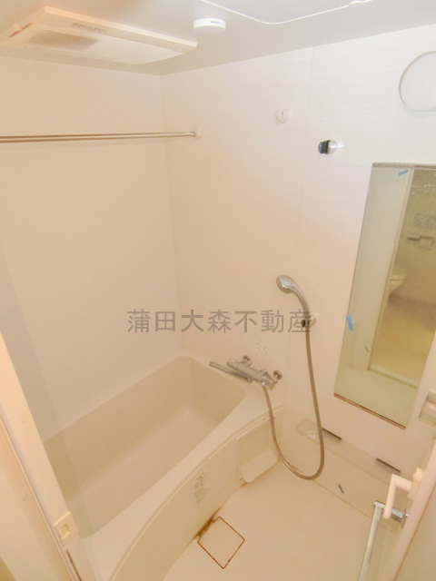 レアライズ蒲田の浴室|浴室乾燥機付きのバスルーム　お風呂