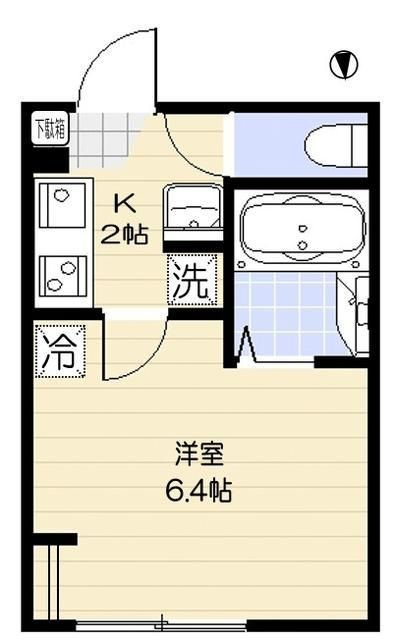 エクセラン立花の間取り