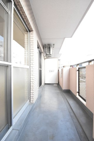 リバージュ住吉のバルコニー