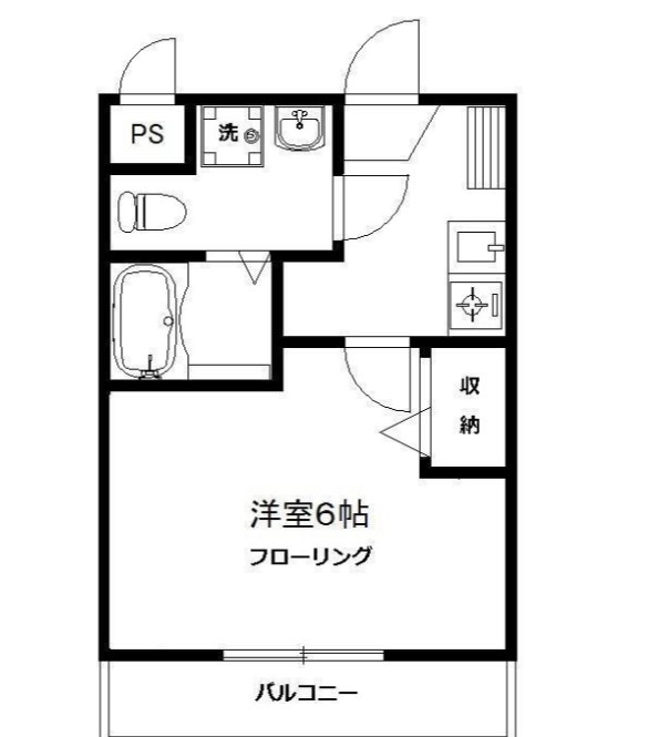 Jc Street 鶴瀬の間取り