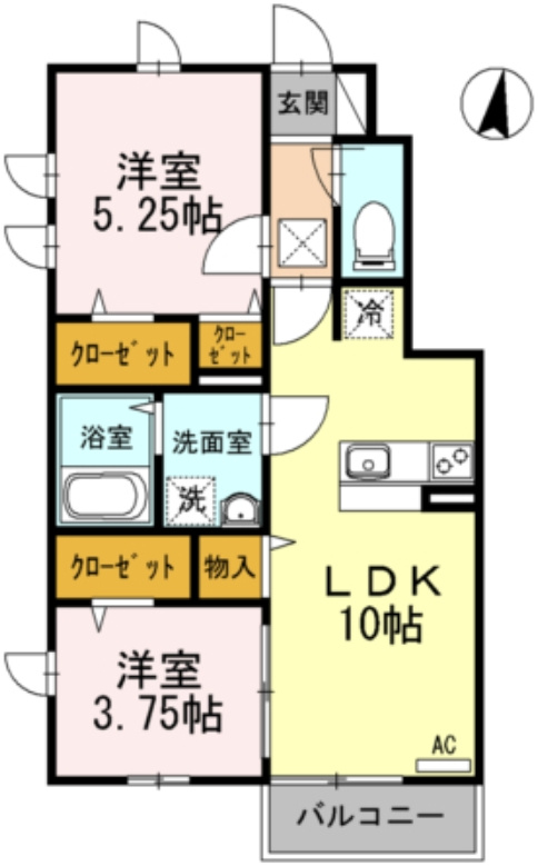ブリックスの間取り