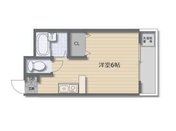 エスポワール茨木の間取り