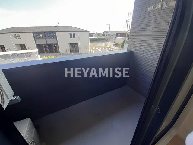 パークサイドパレスⅠのバルコニー