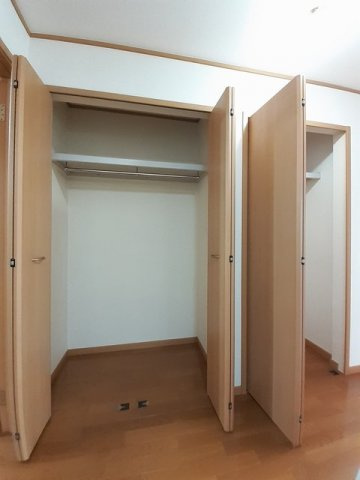 ちょっとした収納スペースも充実しています