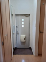 シンプルで使いやすい玄関です