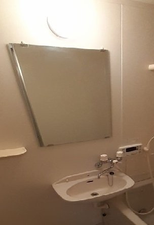 忙しい朝には欠かせない洗面所です