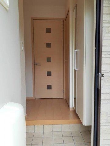 ゆったりとした玄関です