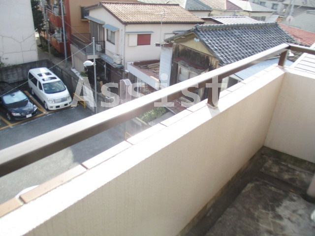 グリーンヒル不動前のバルコニー