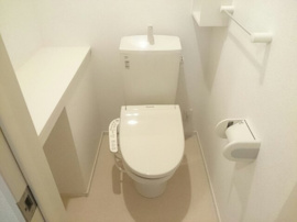 落ち着いたトイレです