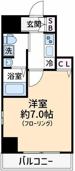 リヴシティ両国壱番館の間取り|間取りです。
