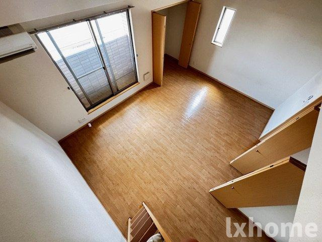 春日丘ヒルズのバルコニー|広々としたバルコニーです