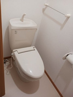 トイレもきれいです
