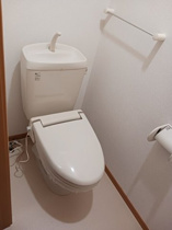 トイレもきれいです