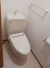 トイレもきれいです