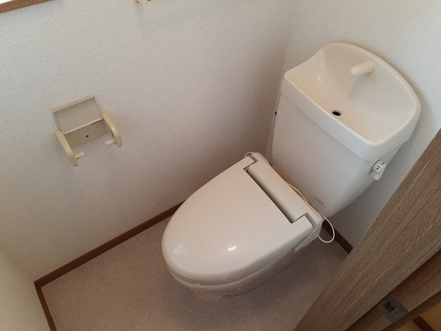 トイレもきれいです