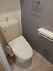 清潔感のあるトイレです