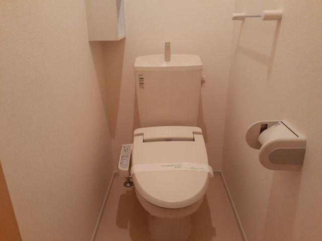 トイレもきれいです