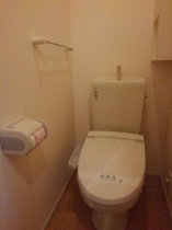 トイレもきれいです