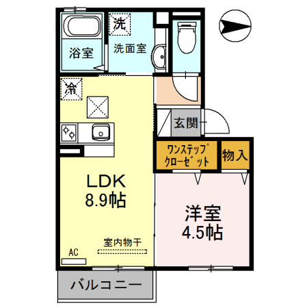 シャルム総持寺の間取り