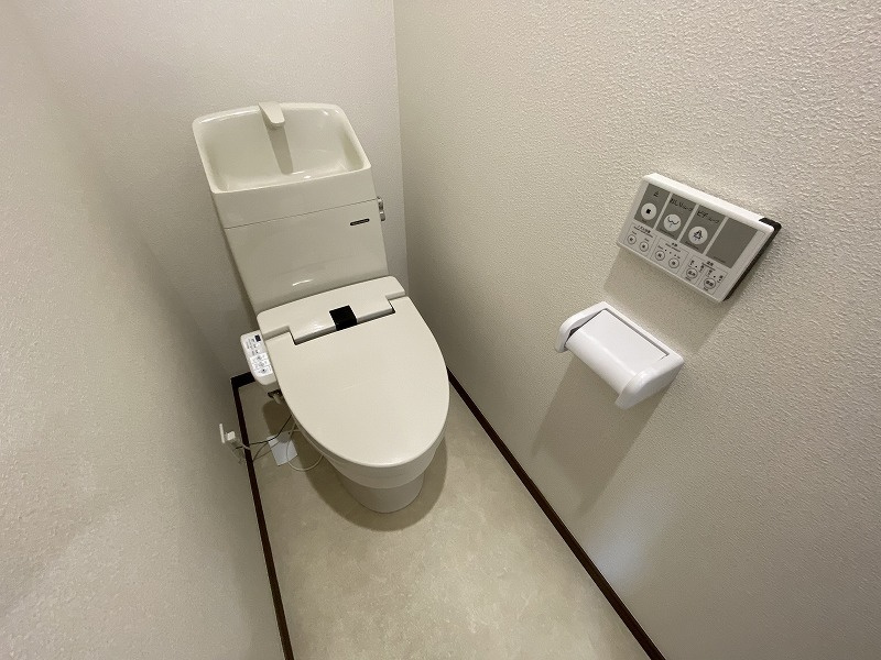 シンプルで使いやすいトイレです