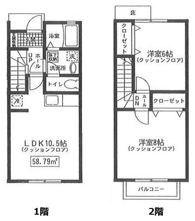 プリムヴェールの間取り