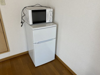 部屋によって家具家電の有無が異なります