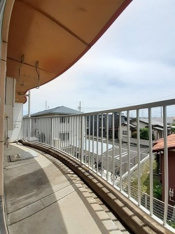 開放的で明るい空間を演出してくれるバルコニーです