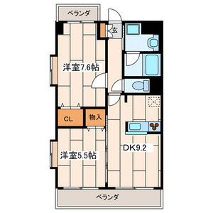 ウイルステージの間取り|間取りです。