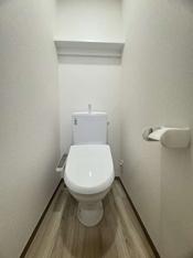 トイレもきれいです