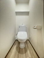 清潔感のあるトイレです