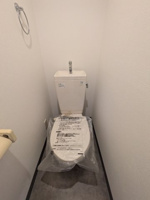 コンパクトで使いやすいトイレです