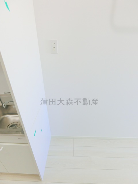 アレクシス羽田のキッチン|冷蔵庫置き場