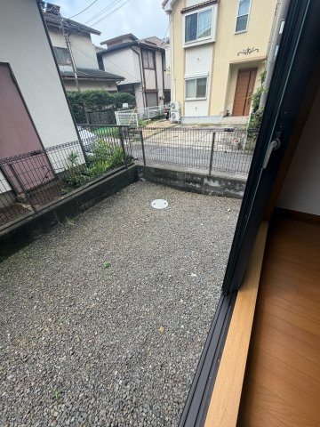 お庭で自由な時間を過ごせます