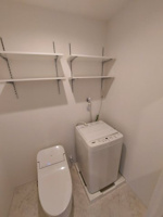コンパクトで使いやすい洗面所