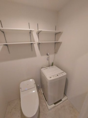 コンパクトで使いやすい洗面所