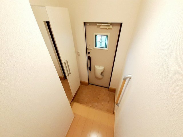 サンリット　カニラＡの玄関|毎日通る玄関はこちらです