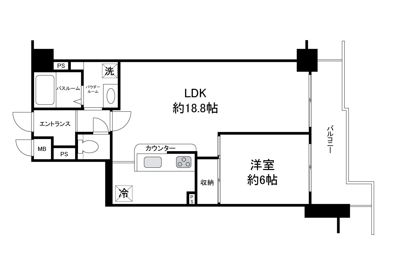 エクセランス大野芝の間取り|現状でのお引渡しになります。詳細はお問合せください。