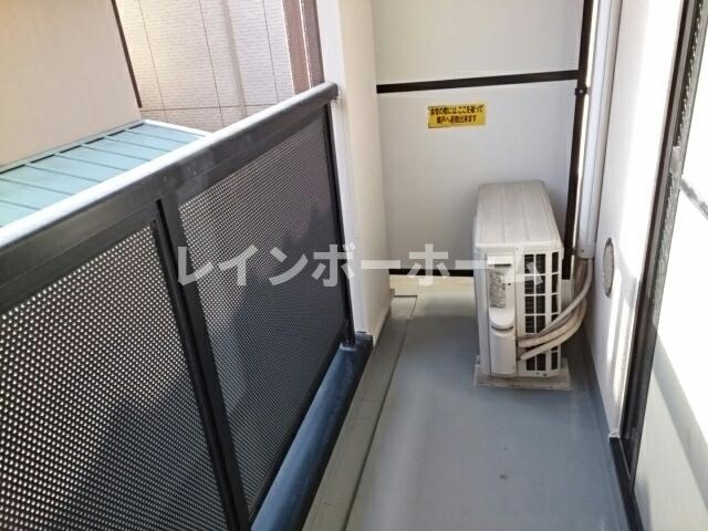 プレステージ大門のバルコニー