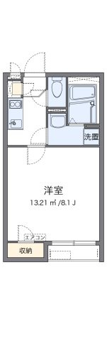 【間取り】 | クレイノサニープレイス宮前平 | 代表的な間取のため実際の間取とは異なる場合があります